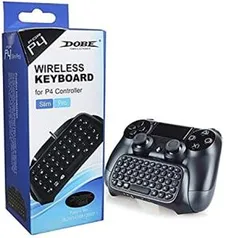 Mini Teclado Sem Fio Para Controle De Ps4 Wireless Keyboard Playstation 4