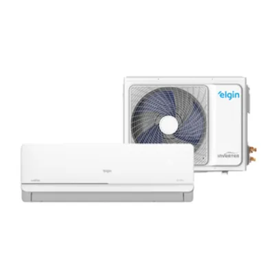 [PIX]Ar Condicionado Split Inverter 12000 BTUs Frio Branco 127V Inverter Eco Star Elgin