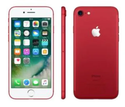 iPhone 7 Red Special Edition Apple 256GB - R$2789,00