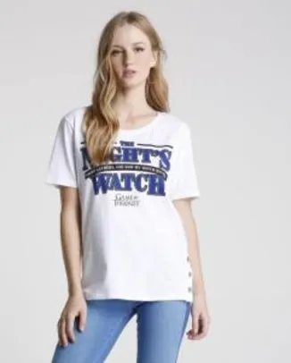 Blusa Game Of Thrones Night's Watch - R$29