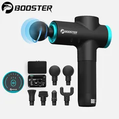 Massageador Booster M2-12v Lcd Display Massage Gun Professional Deep Muscle Massager Pain Relie