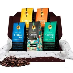 Kit 5 Pacotes Café Especial Em Grãos Coffee Mais - 5 x 250g