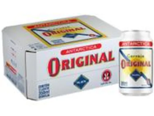 (6 packs) Cerveja Antarctica Original Pilsen 12 Unidades 