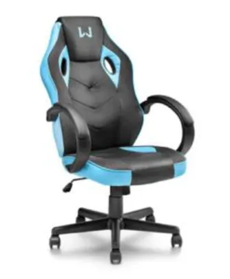 [AME 15%] Cadeira Gamer Azul Warrior - GA161 | R$765