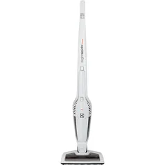 Aspirador de Pó Vertical Electrolux Ergorapido 2 em 1 Branco Dupla Fltragem (ERG21) - até 20 min Tecnologia Cyclonic 460ml - Bivolt