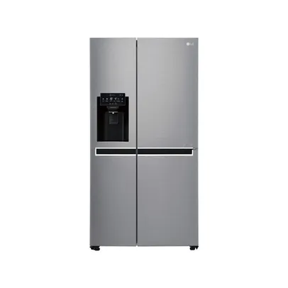 Geladeira Smart LG Side by Side Inverter 601 Litros GC-L247SLUV com LG ThinQ Inox