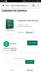 Kaspersky Total Security - R$56