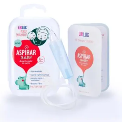 Aspirar Baby Likluc Com Estojo - Aspirador Nasal para Bebês | R$65