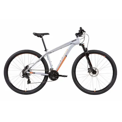 Bicicleta Caloi MTB 29 Aro 29 - Kit Microshift 24v, Freio Hidráulico, Susp 80mm c/ Trava e K7