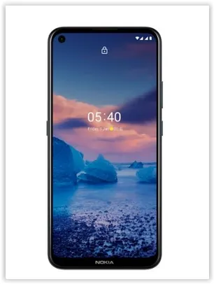 [Ame R$ 474] Smartphone Nokia 5.4 com 4 câmeras - Azul - NK025  128GB/4gb