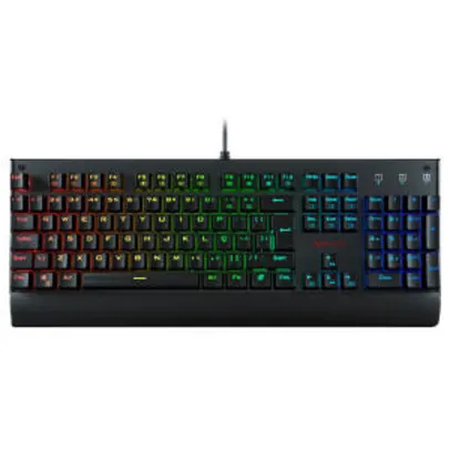 Teclado Mecânico Redragon Kala RGB ABNT2 Switch Red - R$ 330