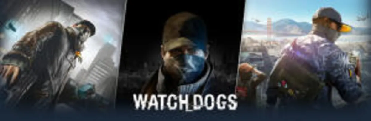 Watch Dogs 1 e 2 PC - R$23