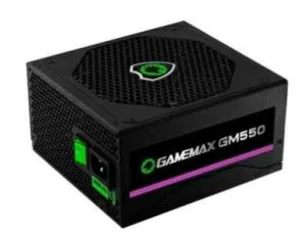 Fonte Gamemax, 550W, 80 Plus Bronze - GM550 | R$317