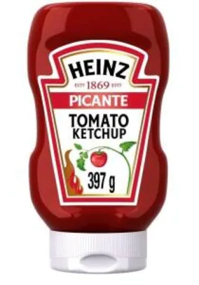 [C. OURO] Ketchup Picante Heinz 397g R$5