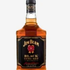 (PÃO DE AÇÚCAR - MAIS) Whisky Americano JIM BEAM Black Extra Aged Garrafa 1 Litro | R$ 102