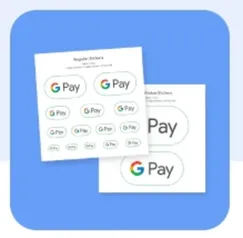 [cnpj] Kit de adesivos do Google Pay - Grátis