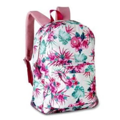 Mochila de Costas Juvenil Flores Clio