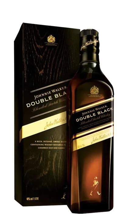 Foto do produto Johnnie Walker Whisky Double Black 1 Litro