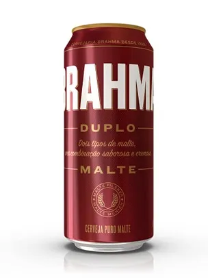 Cerveja Brahma Duplo Malte 473ml Lata