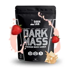 Dark Mass 3kg Hipercalórico Dark Lab (Chocolate Branco com Morango)