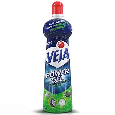 [Rec / Super] Super Desengordurante Veja Power Gel Limão 500g