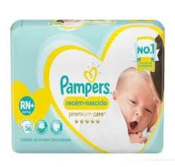 Fraldas Pampers Premium Care RN 36