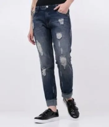 Calça Jeans Boyfriend - TAM 34 R$60