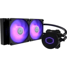 Water Cooler Cooler Master Masterliquid ML240L V2, RGB 240mm, Intel-AMD | R$489