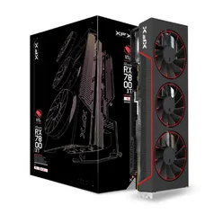 Placa de Vídeo RX 7800 XT Magnetic Air Gaming Graphics Card with XFX Qicksilver AMD Radeon, 16GB GDDR6, Freesync - RX-78TMAIRF9