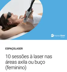 10 Sessões Laser (EspaçoLaser) - Vivo Valoriza