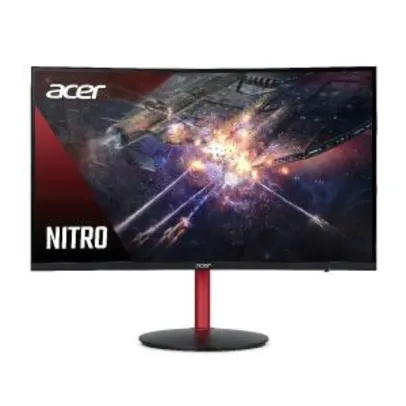 Monitor Gamer Acer Nitro XZ242Q 23.6' Curvo Full HD 144hz 4ms FreeSync | R$ 1295