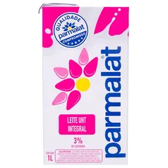 Leite Longa Vida Integral Parmalat 1 Litro