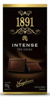 Chocolate 70% cacau Intense 1891 | R$ 4,99