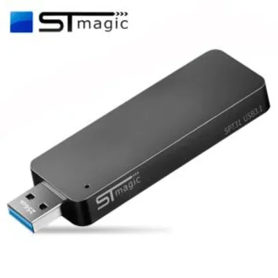 STmagic SPT31 512GB Mini Portátil M.2 USB3.1 SSD Externo - R$290