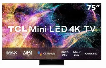 Smart TV TCL QLED 75" 4K C845