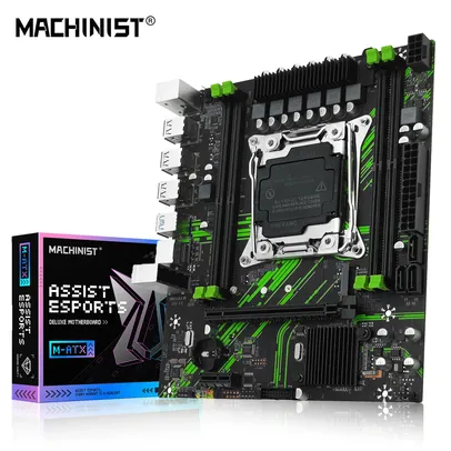 ( imposto incluso) MACHINIST-X99 PR9 Kit para Placa-Mãe, LGA 2011 