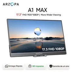 [BR] Monitor Portátil Arzopa A1 Max 17.3 " FHD 1080P