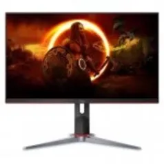 Monitor Gamer AOC HERO QUAD 27" FreeSync QHD Inclinação 155Hz 1ms Preto Q27G2