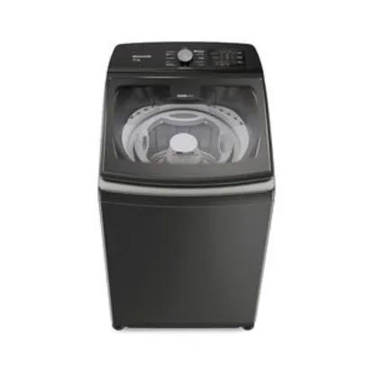 Máquina De Lavar Brastemp 16kg Titânio Com Tecnologia Double Wash E Ciclo Tira Manchas Advanced-bwd16a9 110v