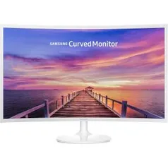 Monitor LED 31,5" FullHD curvo - R$1.406