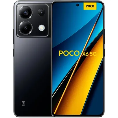 Foto do produto Poco X6 5G Black 12GB Ram 256GB Rom - Preto Xiaomi