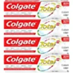 [Recorre] Creme Dental Colgate Total 12 Clean Mint 90g , Kit com 4 un