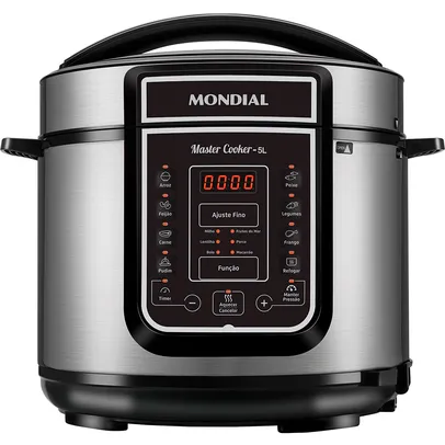 Panela de Pressão Elétrica Mondial Master Cooker 5L Digital e Timer PE38