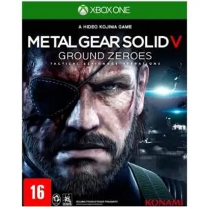 [Casas Bahia] Jogo Metal Gear Solid: Ground Zeroes - Xbox One por R$ 29