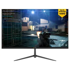 Monitor Gamer Husky  23.8' LED, Wide, 165 Hz, Full HD, 1ms, Adaptive Sync, HDMI/DisplayPort, VESA 