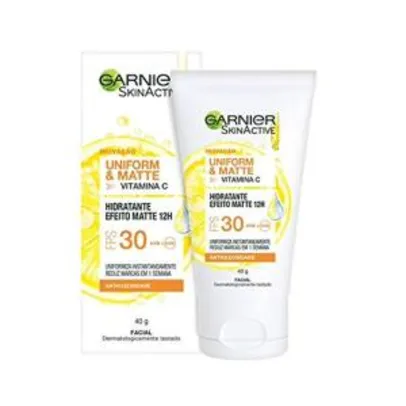 Hidratante Facial Garnier Skinactive Efeito Matte Fps30 40g | R$23