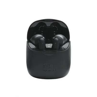 [AME R$234] Fone de Ouvido Bluetooth jbl Tune 225TWS Preto