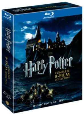 [Submarino] Coleção Completa Blu-ray Harry Potter: Anos 1-7B (8 Discos) 