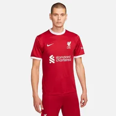 Camisa Nike Liverpool I 2023/24 Torcedor Pro Masculina