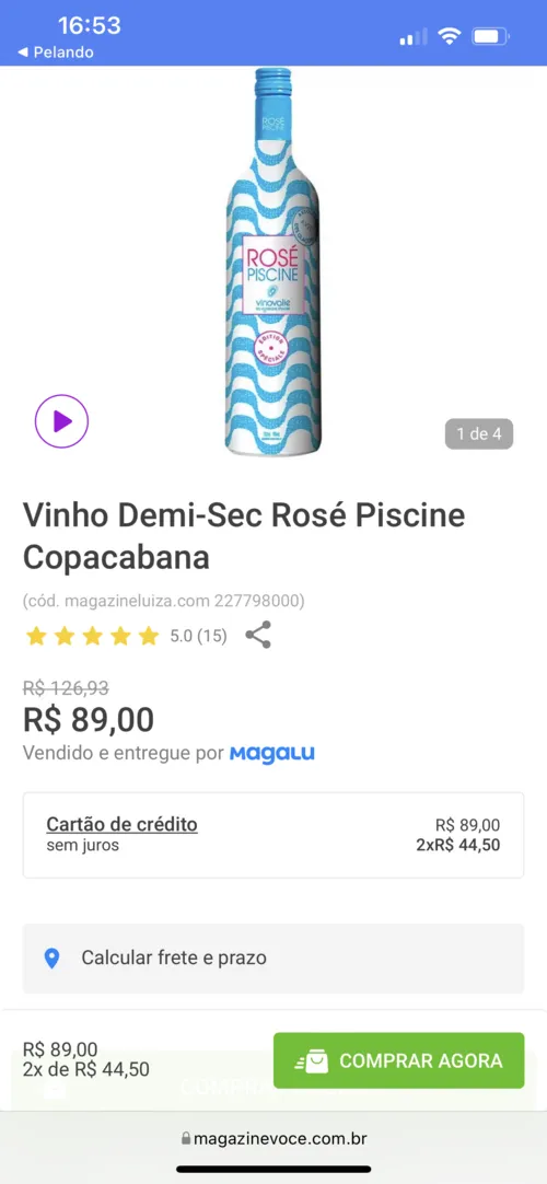 Imagen na descrição da promoção